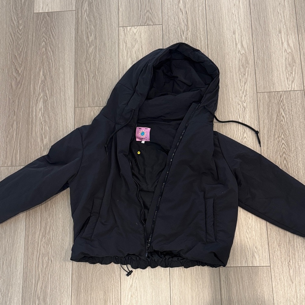 UNIF Black Zip-Up Jacket